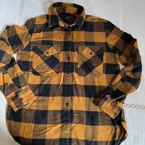 Women's Button Down Pendleton Flannel Shirt - Size Small